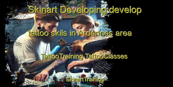 Skinart Developing develop tattoo skils in Ardennes area | #TattooTraining #TattooClasses #SkinartTraining-United States