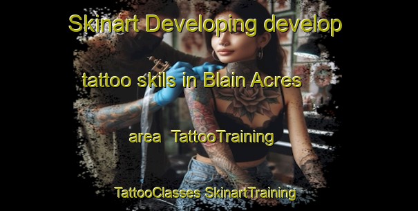 Skinart Developing develop tattoo skils in Blain Acres area | #TattooTraining #TattooClasses #SkinartTraining-United States