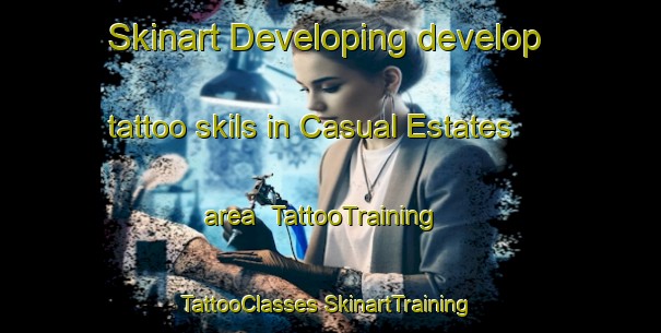 Skinart Developing develop tattoo skils in Casual Estates area | #TattooTraining #TattooClasses #SkinartTraining-United States