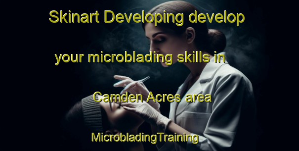 Skinart Developing develop your microblading skills in Camden Acres area | MicrobladingTraining | MicrobladingClasses | SkinartTraining-United States
