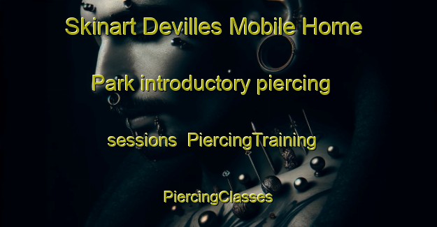 Skinart Devilles Mobile Home Park introductory piercing sessions | #PiercingTraining #PiercingClasses #SkinartTraining-United States