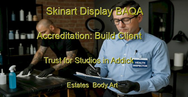 Skinart Display BAQA Accreditation: Build Client Trust for Studios in Addick Estates | Body Art Qualification Authority | BAQA-United States
