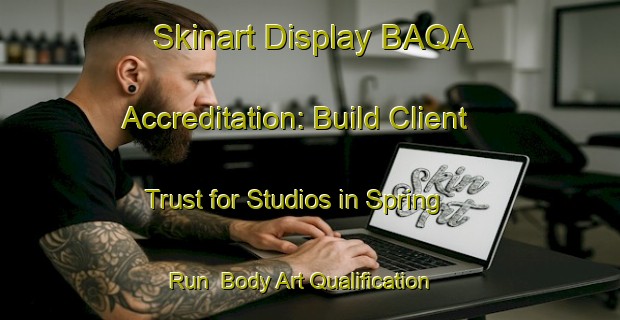 Skinart Display BAQA Accreditation: Build Client Trust for Studios in Spring Run | Body Art Qualification Authority | BAQA-United States