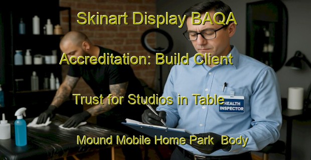 Skinart Display BAQA Accreditation: Build Client Trust for Studios in Table Mound Mobile Home Park | Body Art Qualification Authority | BAQA-United States
