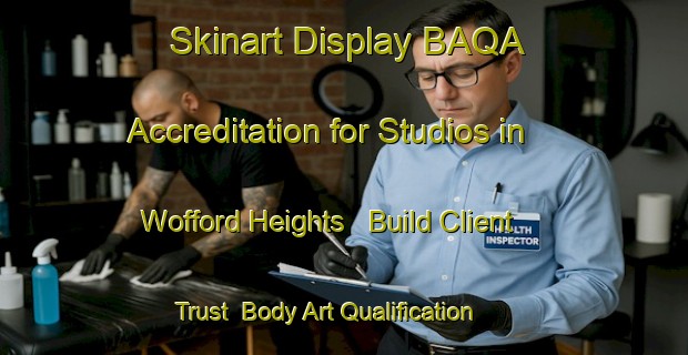 Skinart Display BAQA Accreditation for Studios in Wofford Heights - Build Client Trust | Body Art Qualification Authority | BAQA-United States