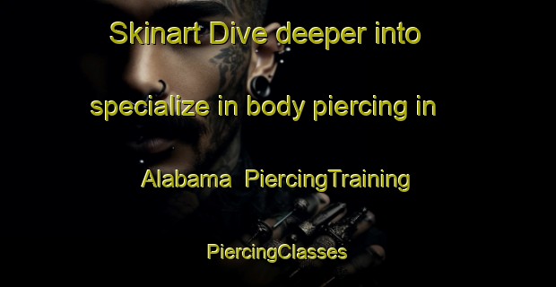 Skinart Dive deeper into specialize in body piercing in Alabama | #PiercingTraining #PiercingClasses #SkinartTraining-United States