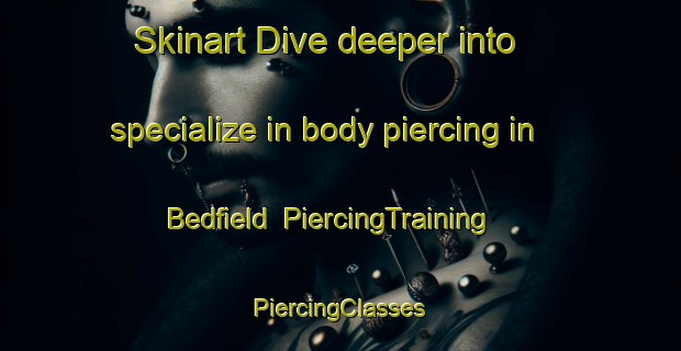 Skinart Dive deeper into specialize in body piercing in Bedfield | #PiercingTraining #PiercingClasses #SkinartTraining-United States