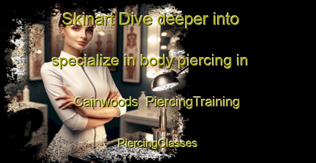 Skinart Dive deeper into specialize in body piercing in Cainwoods | #PiercingTraining #PiercingClasses #SkinartTraining-United States