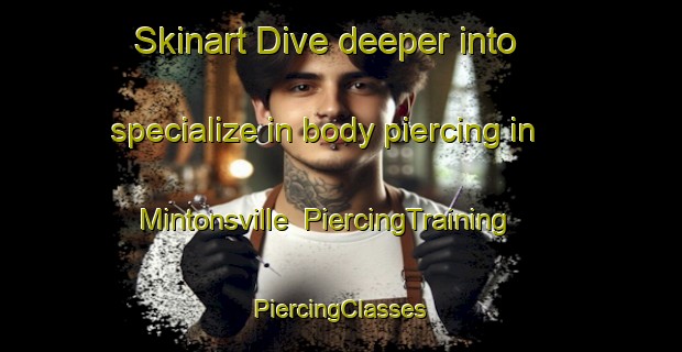 Skinart Dive deeper into specialize in body piercing in Mintonsville | #PiercingTraining #PiercingClasses #SkinartTraining-United States