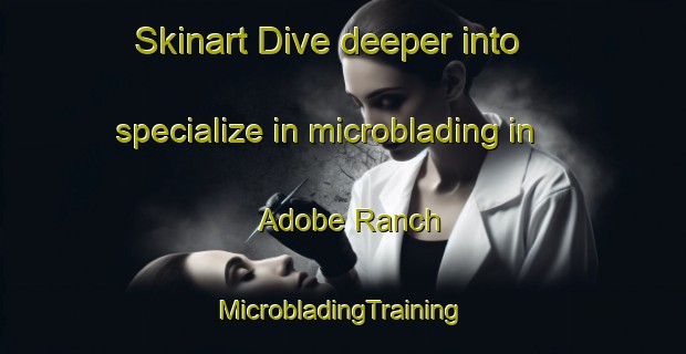 Skinart Dive deeper into specialize in microblading in Adobe Ranch | #MicrobladingTraining #MicrobladingClasses #SkinartTraining-United States