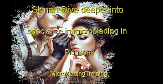 Skinart Dive deeper into specialize in microblading in Plunketts | MicrobladingTraining | MicrobladingClasses | SkinartTraining-United States