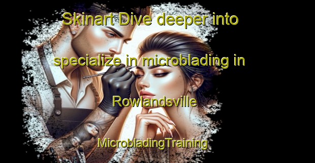 Skinart Dive deeper into specialize in microblading in Rowlandsville | MicrobladingTraining | MicrobladingClasses | SkinartTraining-United States