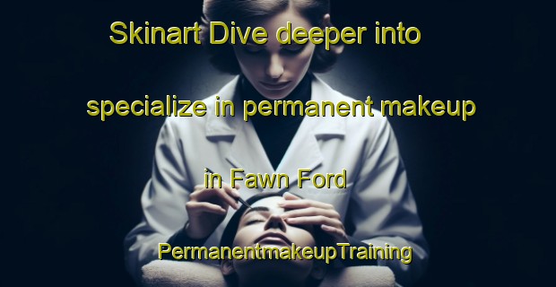 Skinart Dive deeper into specialize in permanent makeup in Fawn Ford | PermanentmakeupTraining | PermanentmakeupClasses | SkinartTraining-United States