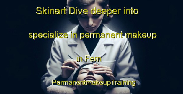 Skinart Dive deeper into specialize in permanent makeup in Fern | PermanentmakeupTraining | PermanentmakeupClasses | SkinartTraining-United States