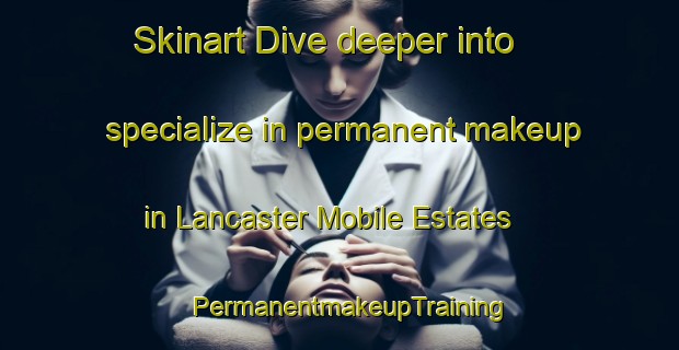 Skinart Dive deeper into specialize in permanent makeup in Lancaster Mobile Estates | PermanentmakeupTraining | PermanentmakeupClasses | SkinartTraining-United States