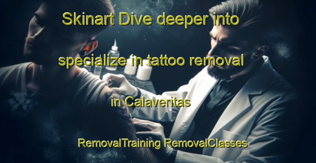 Skinart Dive deeper into specialize in tattoo removal in Calaveritas | #RemovalTraining #RemovalClasses #SkinartTraining-United States