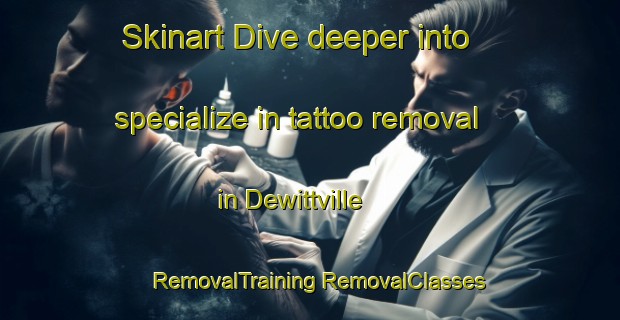 Skinart Dive deeper into specialize in tattoo removal in Dewittville | #RemovalTraining #RemovalClasses #SkinartTraining-United States