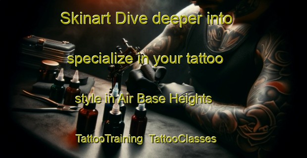 Skinart Dive deeper into specialize in your tattoo style in Air Base Heights | TattooTraining | TattooClasses | SkinartTraining-United States