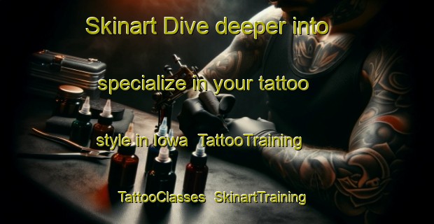 Skinart Dive deeper into specialize in your tattoo style in Iowa | TattooTraining | TattooClasses | SkinartTraining-United States