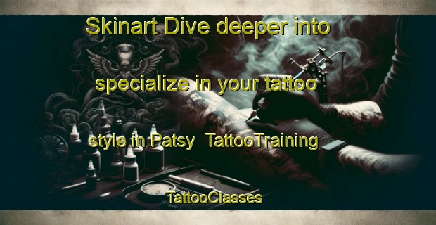 Skinart Dive deeper into specialize in your tattoo style in Patsy | TattooTraining | TattooClasses | SkinartTraining-United States