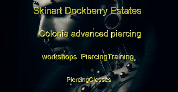 Skinart Dockberry Estates Colonia advanced piercing workshops | #PiercingTraining #PiercingClasses #SkinartTraining-United States