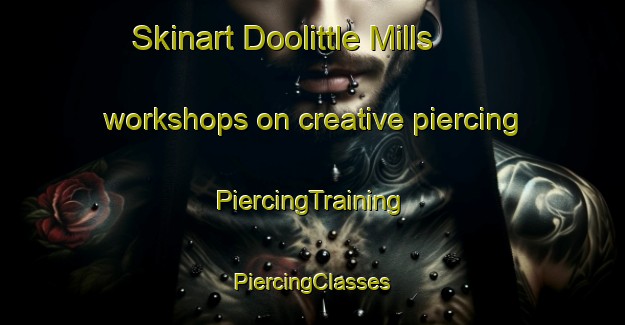 Skinart Doolittle Mills workshops on creative piercing | #PiercingTraining #PiercingClasses #SkinartTraining-United States