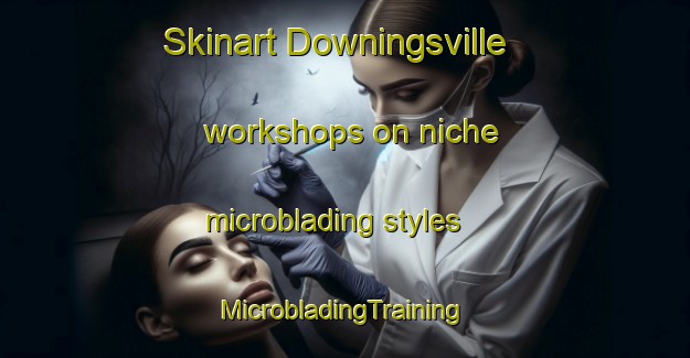 Skinart Downingsville workshops on niche microblading styles | #MicrobladingTraining #MicrobladingClasses #SkinartTraining-United States