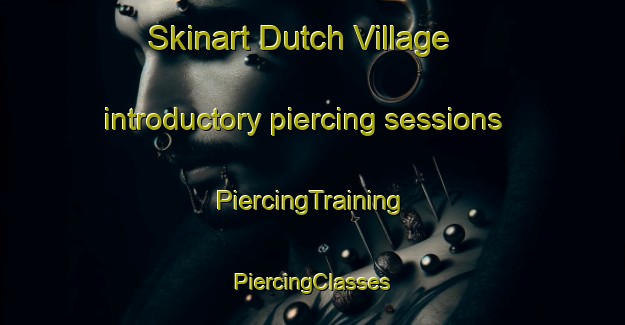 Skinart Dutch Village introductory piercing sessions | #PiercingTraining #PiercingClasses #SkinartTraining-United States