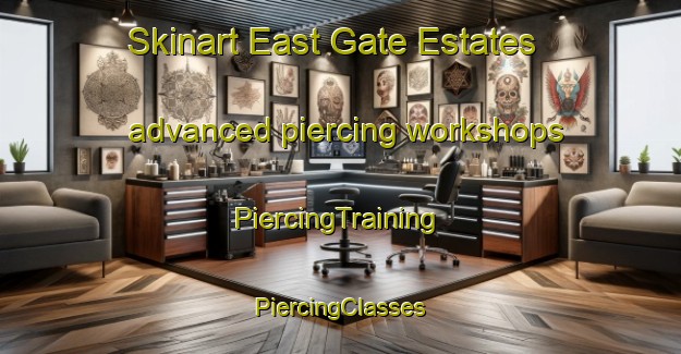 Skinart East Gate Estates advanced piercing workshops | #PiercingTraining #PiercingClasses #SkinartTraining-United States