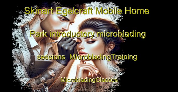 Skinart Egelcraft Mobile Home Park introductory microblading sessions | #MicrobladingTraining #MicrobladingClasses #SkinartTraining-United States