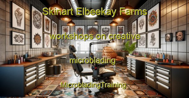 Skinart Elbeekay Farms workshops on creative microblading | #MicrobladingTraining #MicrobladingClasses #SkinartTraining-United States