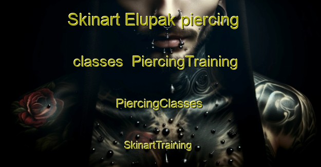 Skinart Elupak piercing classes | #PiercingTraining #PiercingClasses #SkinartTraining-United States