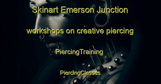 Skinart Emerson Junction workshops on creative piercing | #PiercingTraining #PiercingClasses #SkinartTraining-United States