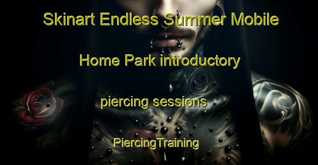 Skinart Endless Summer Mobile Home Park introductory piercing sessions | #PiercingTraining #PiercingClasses #SkinartTraining-United States