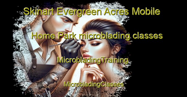 Skinart Evergreen Acres Mobile Home Park microblading classes | #MicrobladingTraining #MicrobladingClasses #SkinartTraining-United States