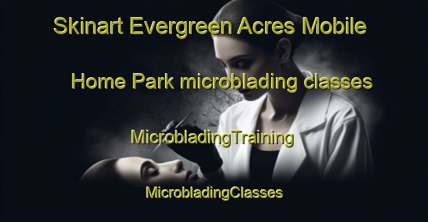 Skinart Evergreen Acres Mobile Home Park microblading classes | #MicrobladingTraining #MicrobladingClasses #SkinartTraining-United States