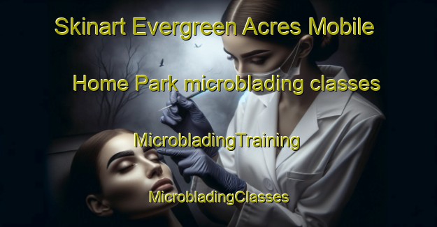 Skinart Evergreen Acres Mobile Home Park microblading classes | #MicrobladingTraining #MicrobladingClasses #SkinartTraining-United States