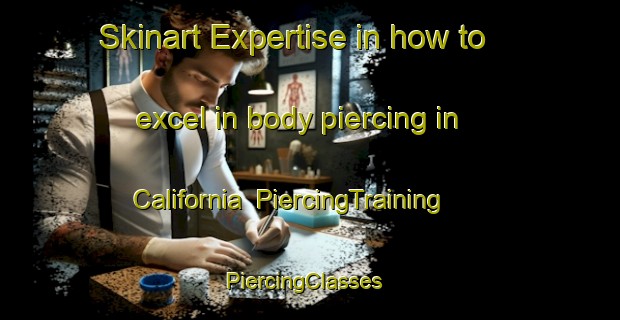 Skinart Expertise in how to excel in body piercing in California | PiercingTraining | PiercingClasses | SkinartTraining-United States