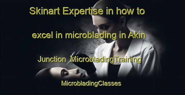 Skinart Expertise in how to excel in microblading in Akin Junction | MicrobladingTraining | MicrobladingClasses | SkinartTraining-United States