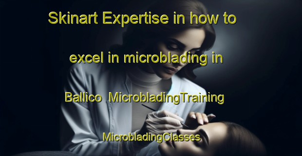 Skinart Expertise in how to excel in microblading in Ballico | #MicrobladingTraining #MicrobladingClasses #SkinartTraining-United States