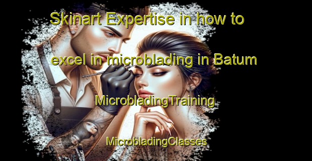 Skinart Expertise in how to excel in microblading in Batum | #MicrobladingTraining #MicrobladingClasses #SkinartTraining-United States