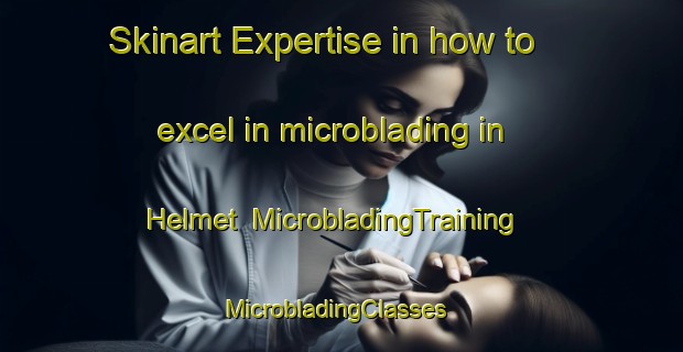 Skinart Expertise in how to excel in microblading in Helmet | MicrobladingTraining | MicrobladingClasses | SkinartTraining-United States