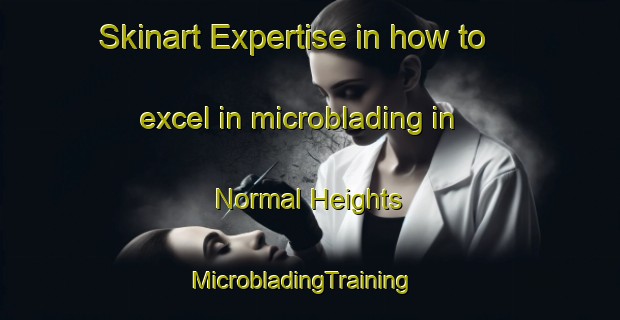 Skinart Expertise in how to excel in microblading in Normal Heights | MicrobladingTraining | MicrobladingClasses | SkinartTraining-United States