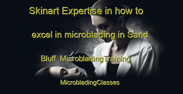 Skinart Expertise in how to excel in microblading in Sand Bluff | MicrobladingTraining | MicrobladingClasses | SkinartTraining-United States