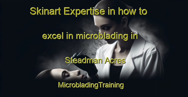 Skinart Expertise in how to excel in microblading in Steadman Acres | MicrobladingTraining | MicrobladingClasses | SkinartTraining-United States