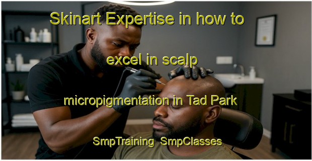 Skinart Expertise in how to excel in scalp micropigmentation in Tad Park | SmpTraining | SmpClasses | SkinartTraining-United States