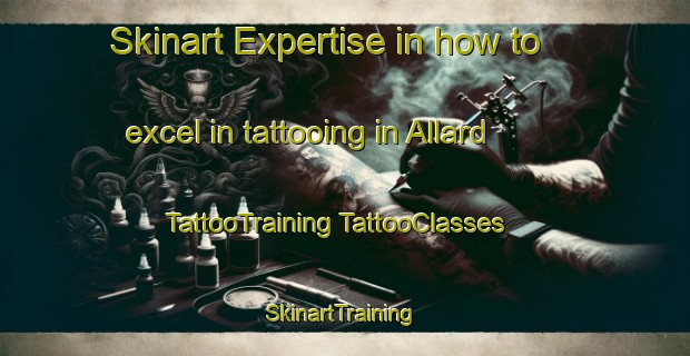 Skinart Expertise in how to excel in tattooing in Allard | #TattooTraining #TattooClasses #SkinartTraining-United States