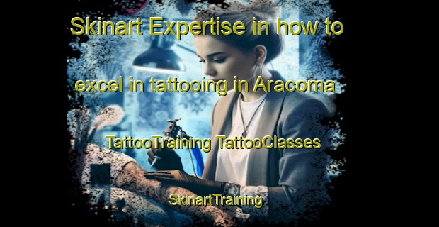 Skinart Expertise in how to excel in tattooing in Aracoma | #TattooTraining #TattooClasses #SkinartTraining-United States