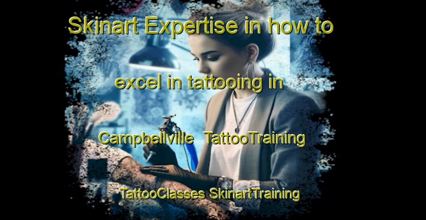 Skinart Expertise in how to excel in tattooing in Campbellville | #TattooTraining #TattooClasses #SkinartTraining-United States