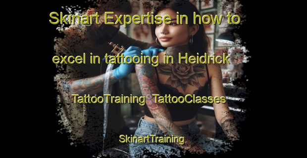 Skinart Expertise in how to excel in tattooing in Heidrick | TattooTraining | TattooClasses | SkinartTraining-United States